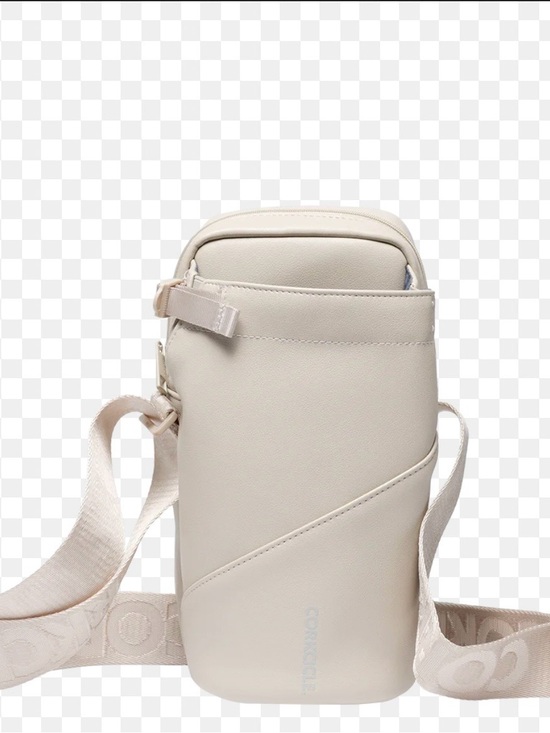 Corkcicle Handbags - Corkcicle Cream Mini Crossbody Bag